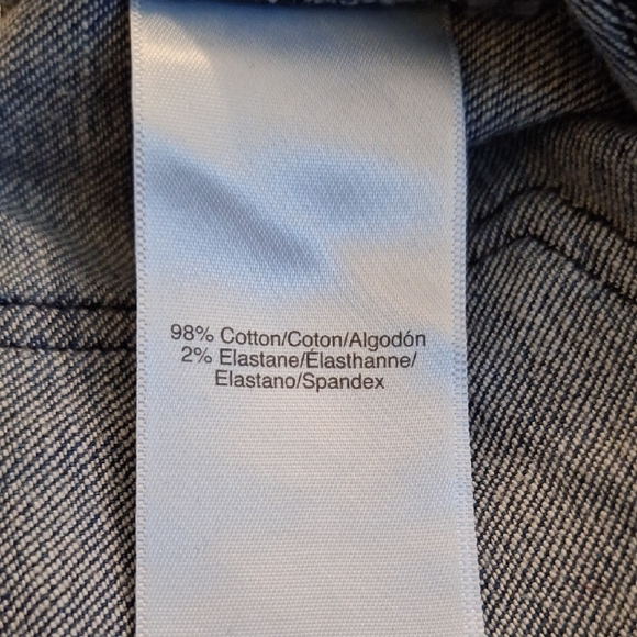 DKNY Ankle Jeans with Metallic& Blk Stripe. Excellent Condition NWOT Size 24 - Picture 15 of 17